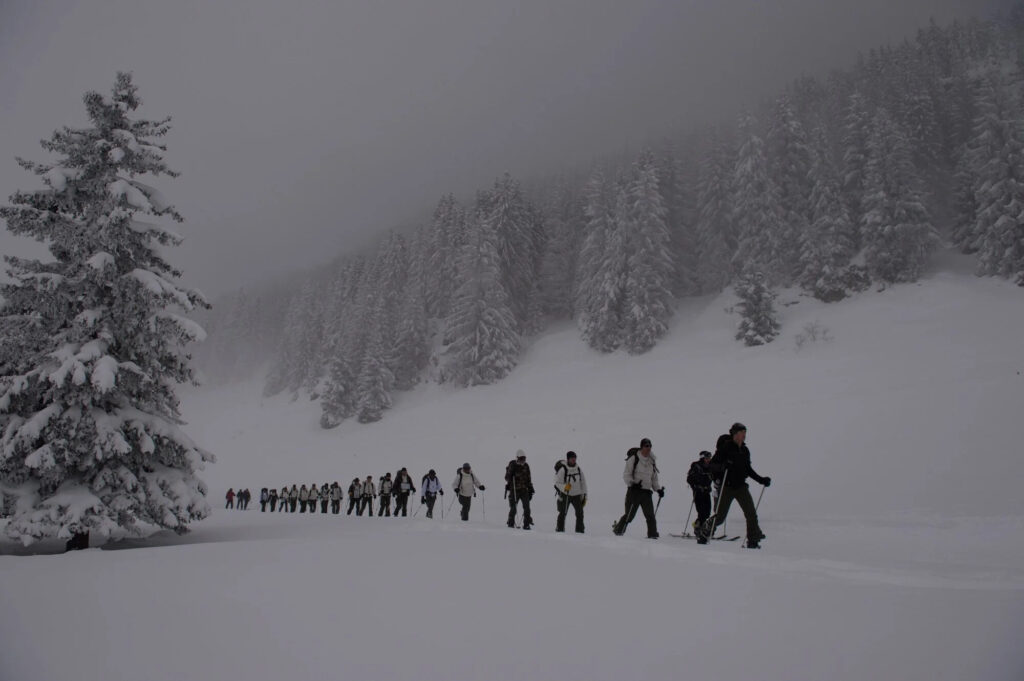 À l'école des soldats de montagne