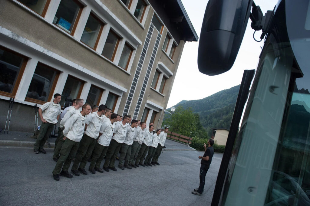 À l'école des soldats de montagne