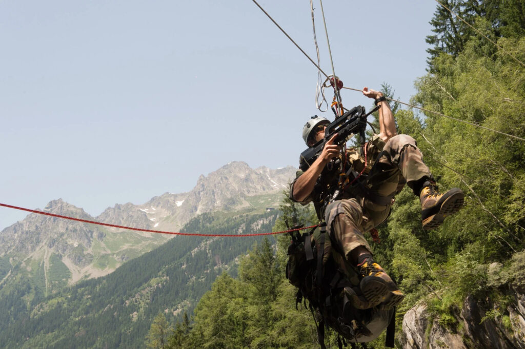 À l'école des soldats de montagne