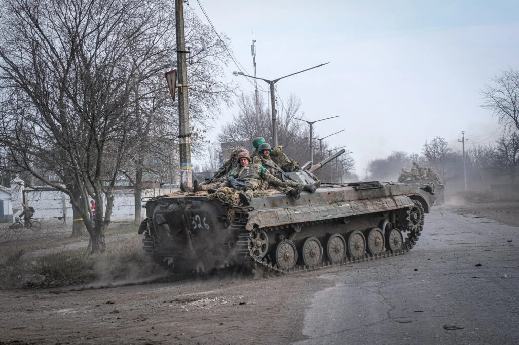 Guerre en Ukraine : en premières lignes