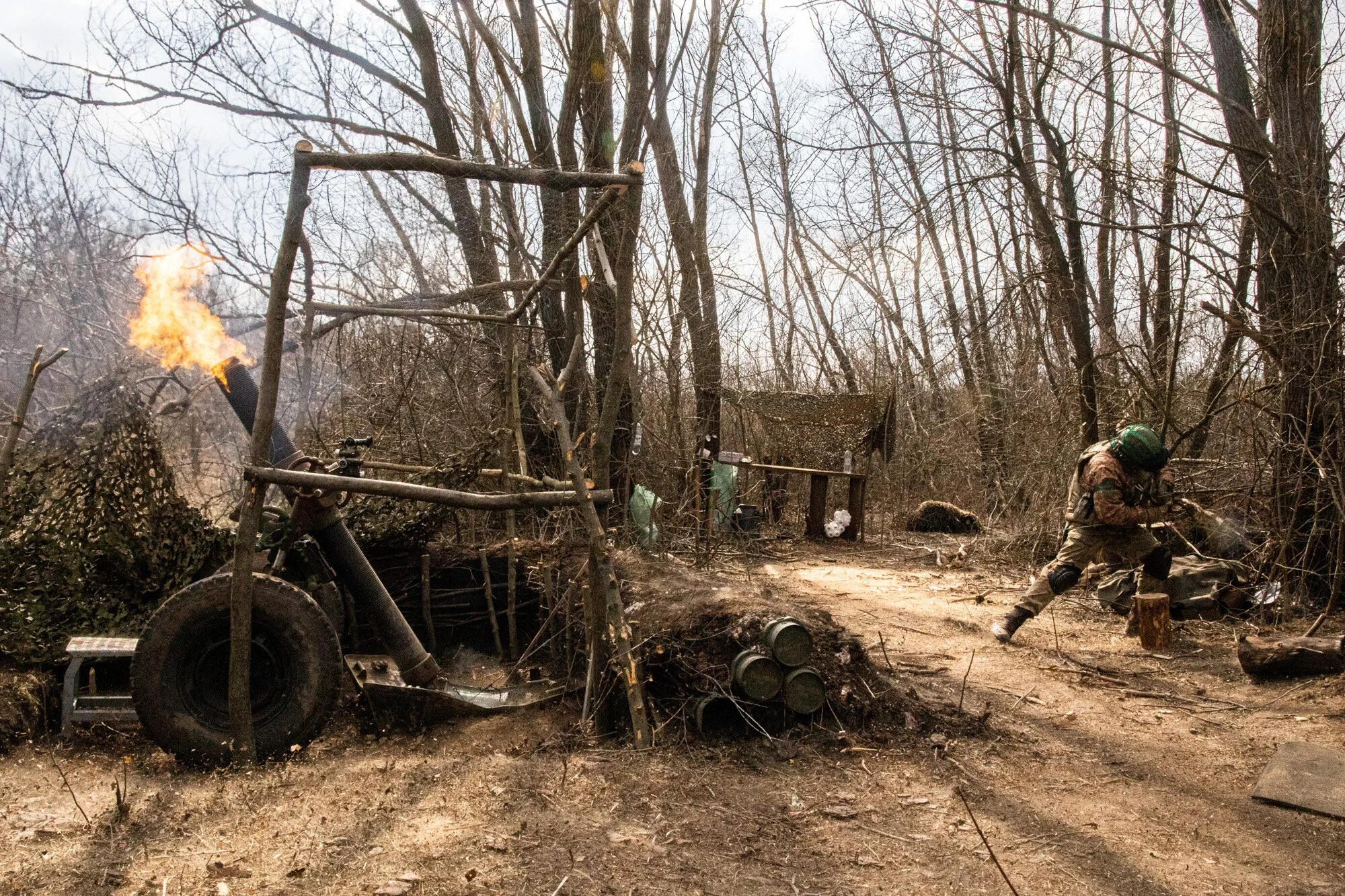 Guerre en Ukraine, un duel d’artillerie