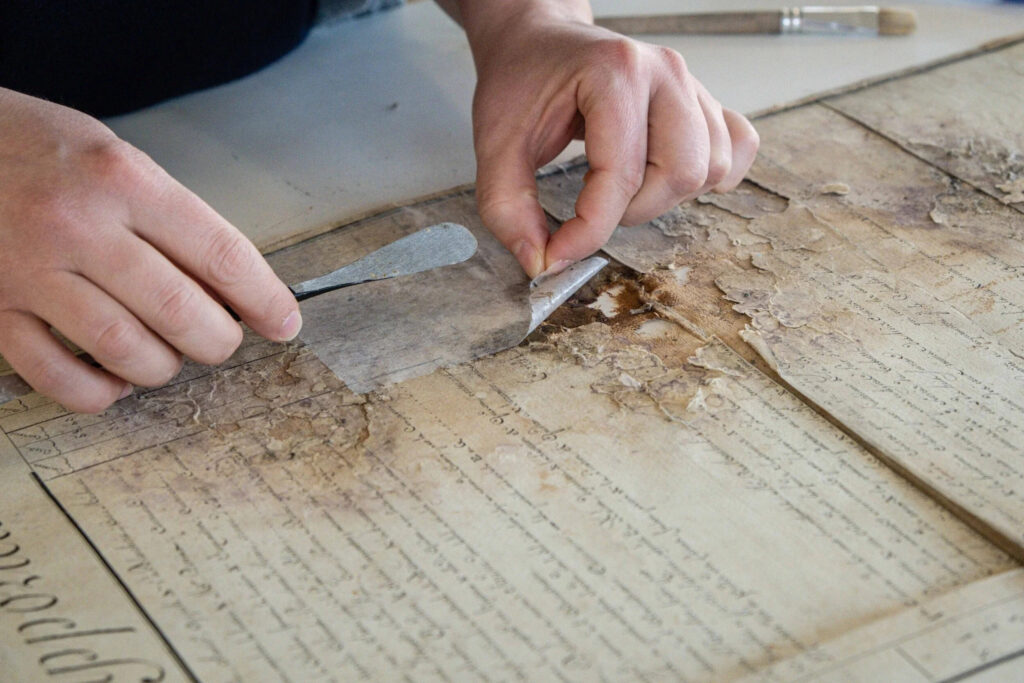 Sauvegarde d’une histoire qui s’efface