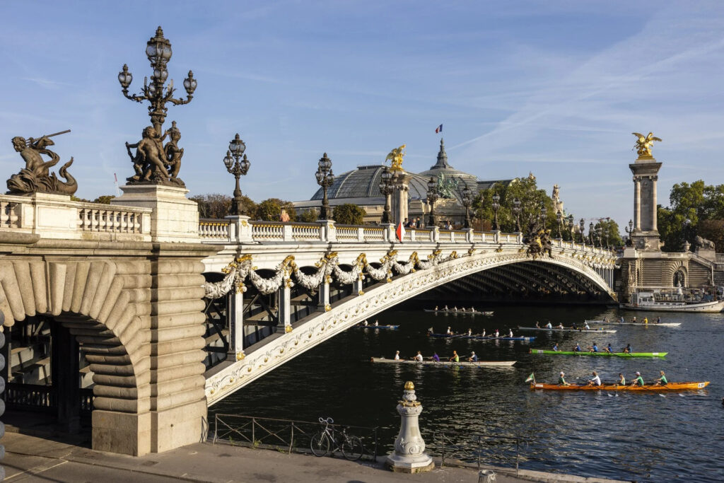 Traverser Paris à la rame