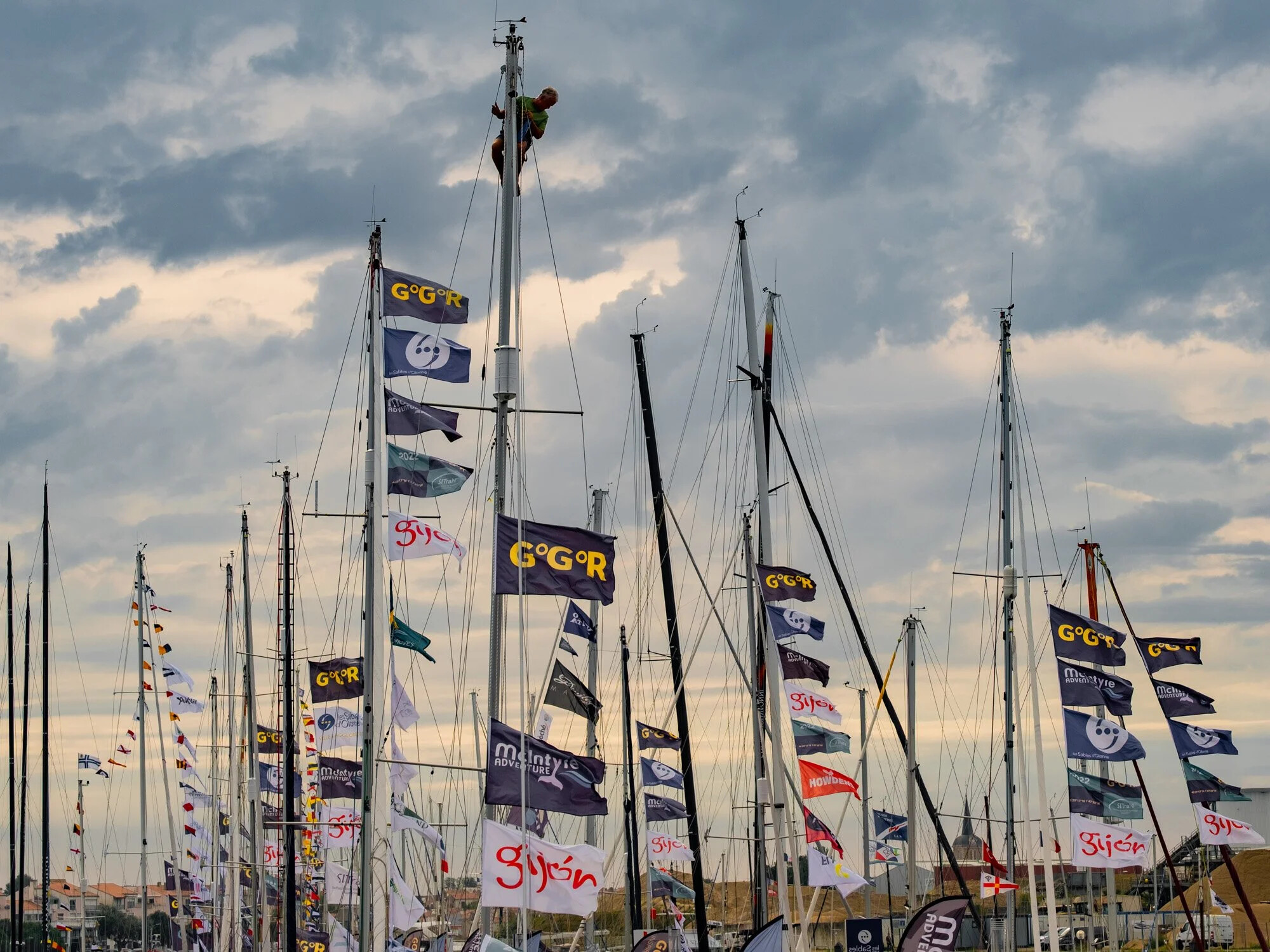 France, Les Sables d Olonne, 2022-08-31. A few days before the start of the 2022 Golden Globe Race in Les Sables-d Olonn