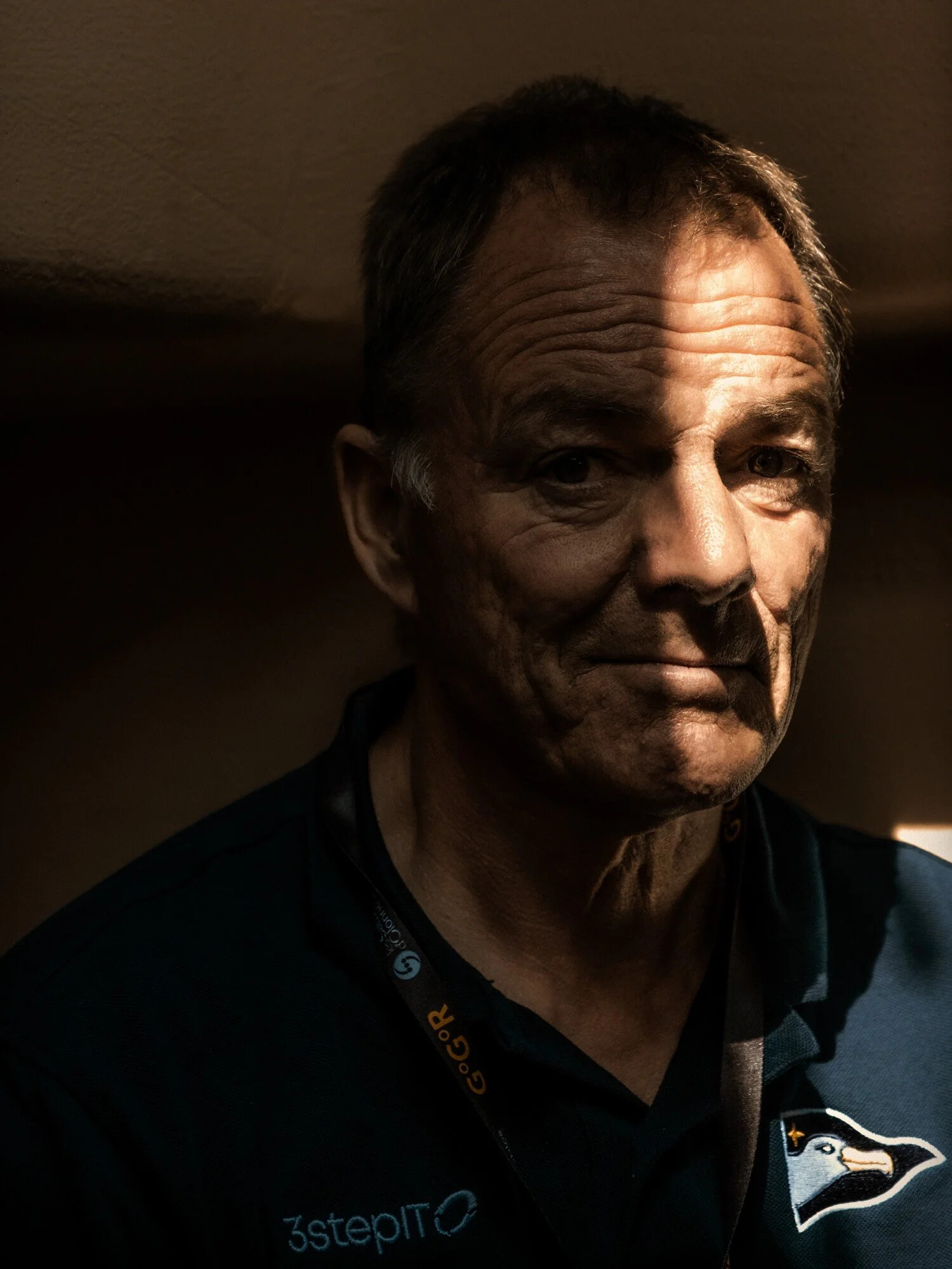 France, Les Sables d Olonne, 2022-08-31. Portrait of Finnish sailor Tapio Lehtinen, participant in the 2022 Golden Globe