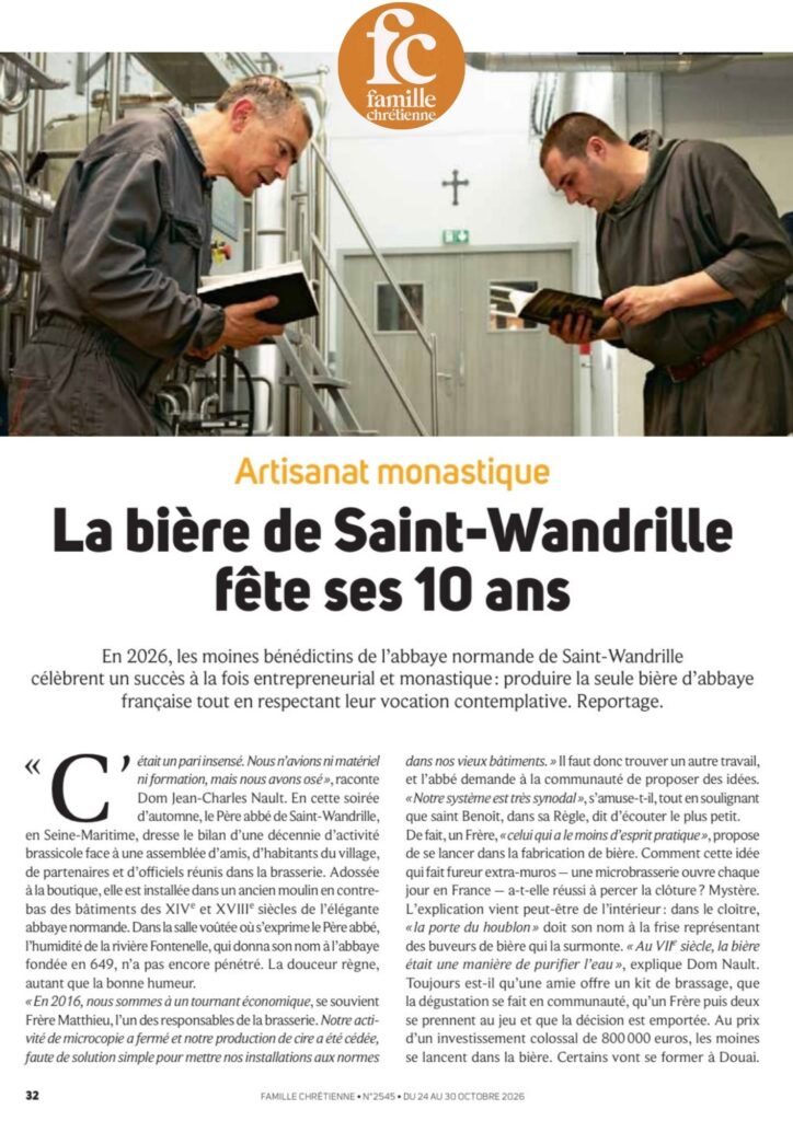 Famille Chrétienne · octobre 2026 · Anne Soullez
