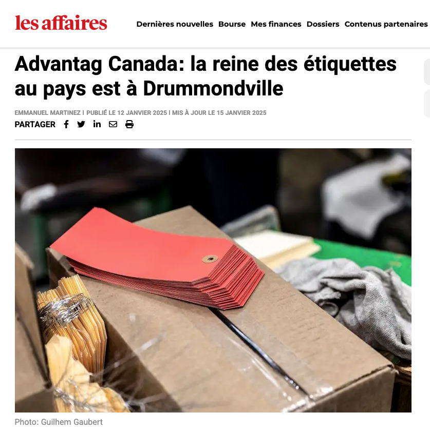 Les Affaires · janvier 2025 · Guilhem Gaubert