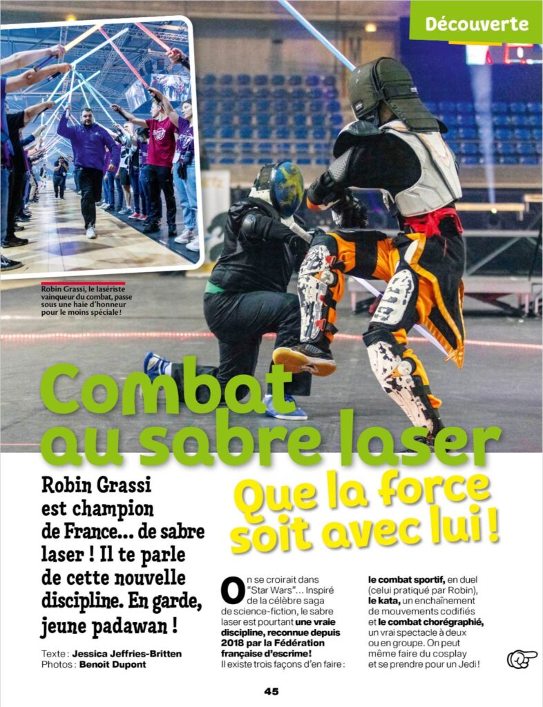 Parution dans la presse
