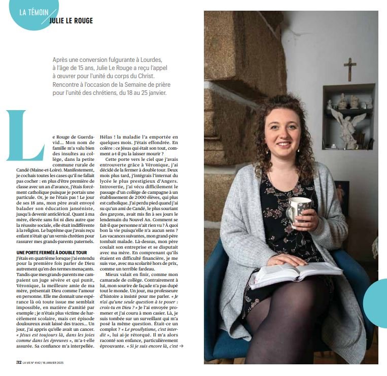 Parution dans la presse