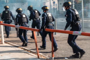 FRANCE-MARSEILLE-2026-10-24.  manisfestation puis emeute dans les centre ville de marseille pour le 24 octobre Protest f