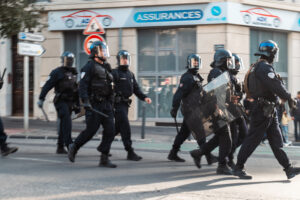 FRANCE-MARSEILLE-2026-10-24.  manisfestation puis emeute dans les centre ville de marseille pour le 24 octobre Protest f