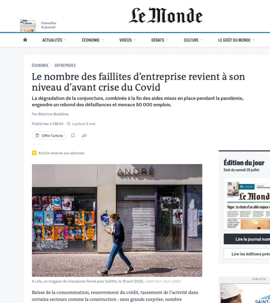 Le Monde · Guy Leroy