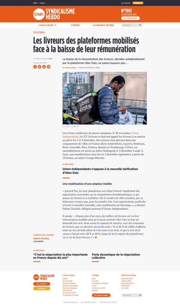 CFDT Mag · Guy Leroy