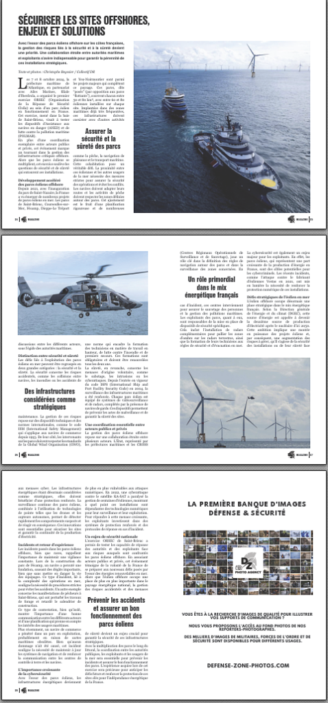 Parution dans la presse