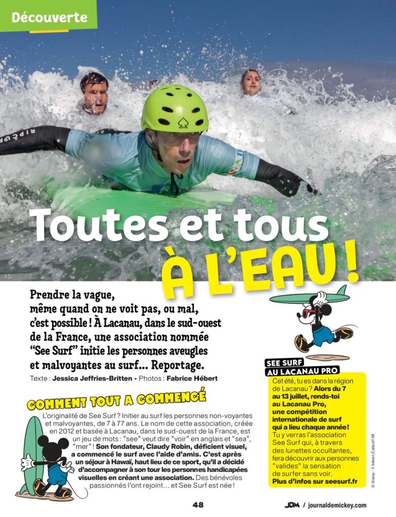 Parution dans la presse