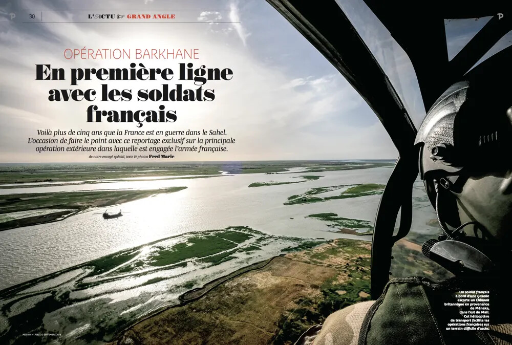 Parution dans la presse · Fred Marie