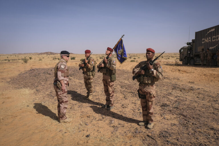 Burkina Faso, Tin-Akoff, 2021-04-06. Deployed in the three-borders area against armed terrorist groups, the men of the C