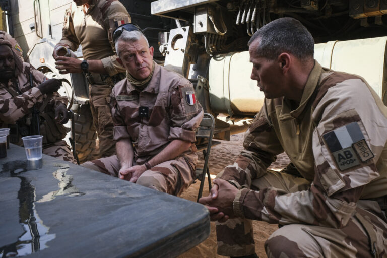 Burkina Faso, Tin-Akoff, 2021-04-06. Deployed in the three-borders area against armed terrorist groups, the men of the C