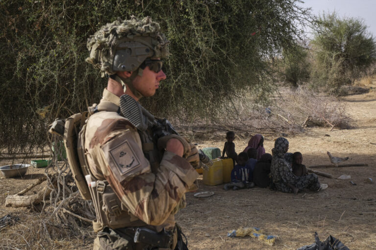Burkina Faso, Tin-Akoff, 2021-04-08. Deployed in the three-borders area against armed terrorist groups, the men of the C