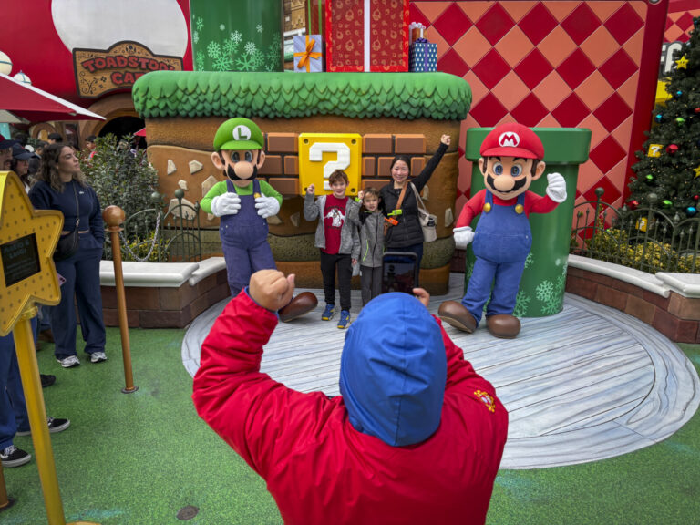 California, Los Angeles, 2026-01-01. Universal Studios Hollywood theme park immerses visitors in the world of film and t