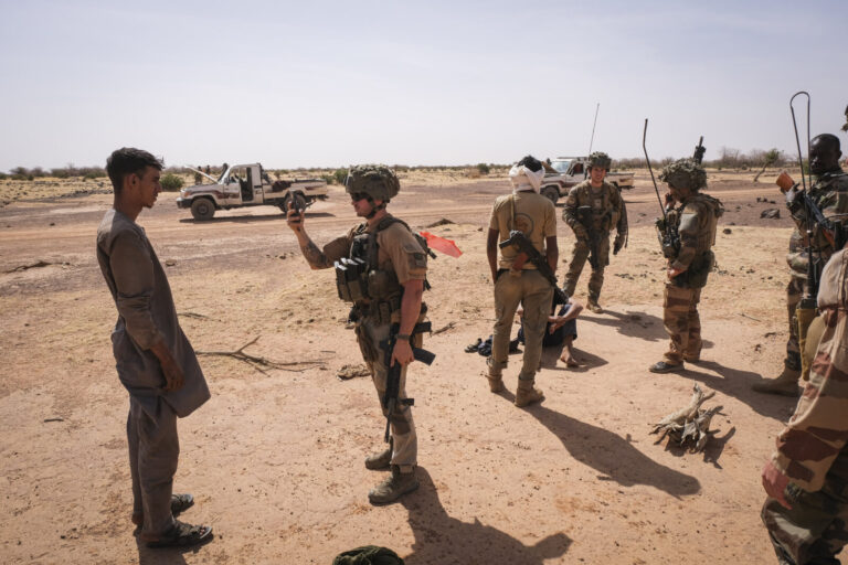 Burkina Faso, Tin-Akoff, 2021-04-10. Deployed in the three-borders area against armed terrorist groups, the men of the C