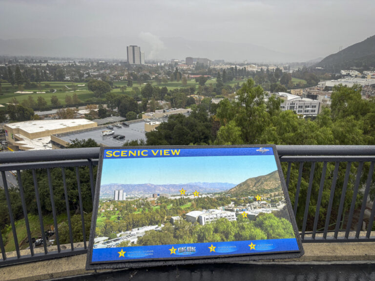 California, Los Angeles, 2026-01-01. Universal Studios Hollywood theme park immerses visitors in the world of film and t