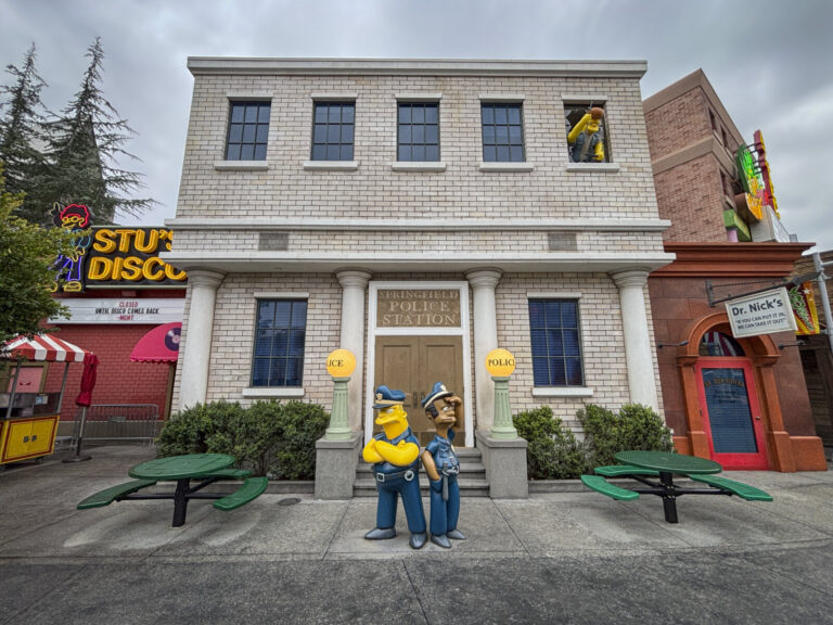 California, Los Angeles, 2026-01-01. Universal Studios Hollywood theme park immerses visitors in the world of film and t