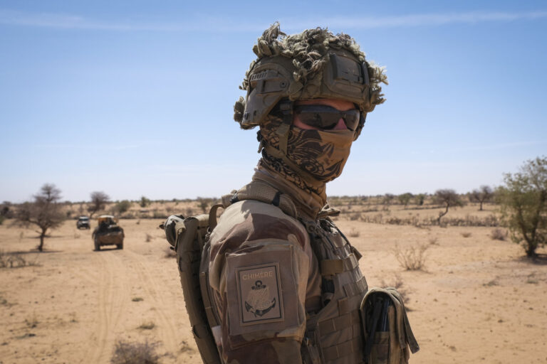 Burkina Faso, Tin-Akoff, 2021-04-07. Deployed in the three-borders area against armed terrorist groups, the men of the C