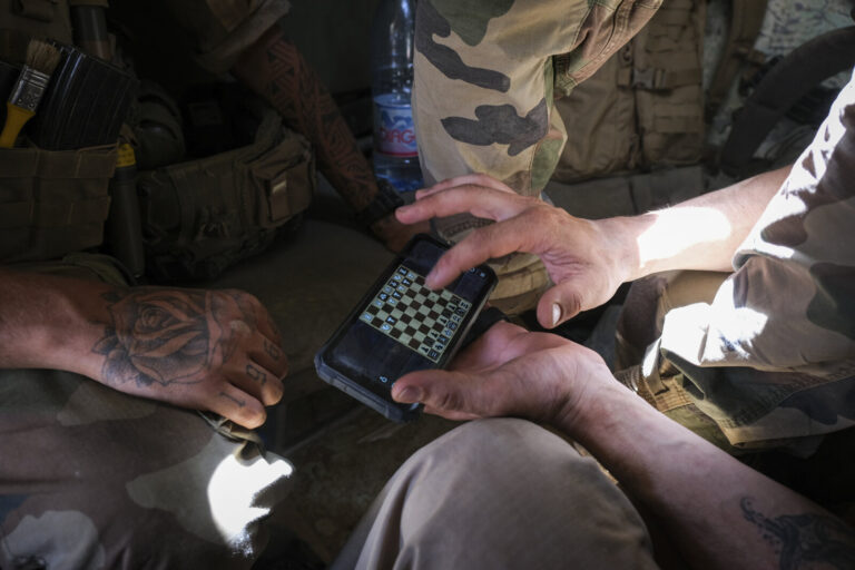 Burkina Faso, Tin-Akoff, 2021-04-08. Deployed in the three-borders area against armed terrorist groups, the men of the C