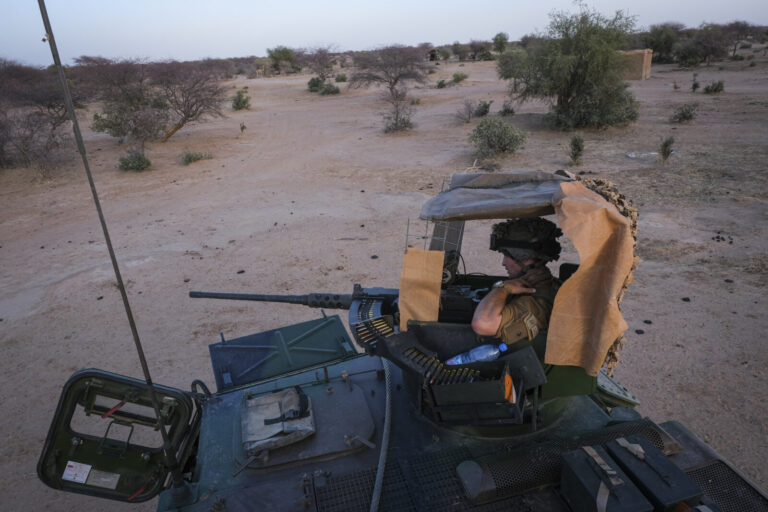 Burkina Faso, Tin-Akoff, 2021-04-08. Deployed in the three-borders area against armed terrorist groups, the men of the C