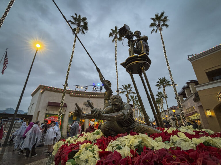 California, Los Angeles, 2026-01-01. Universal Studios Hollywood theme park immerses visitors in the world of film and t