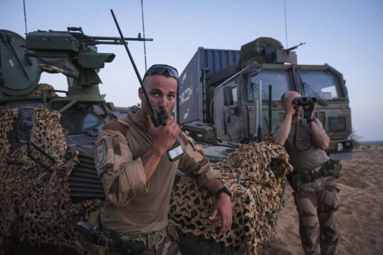 Burkina Faso, Tin-Akoff, 2021-04-05. Deployed in the three-borders area against armed terrorist groups, the men of the C
