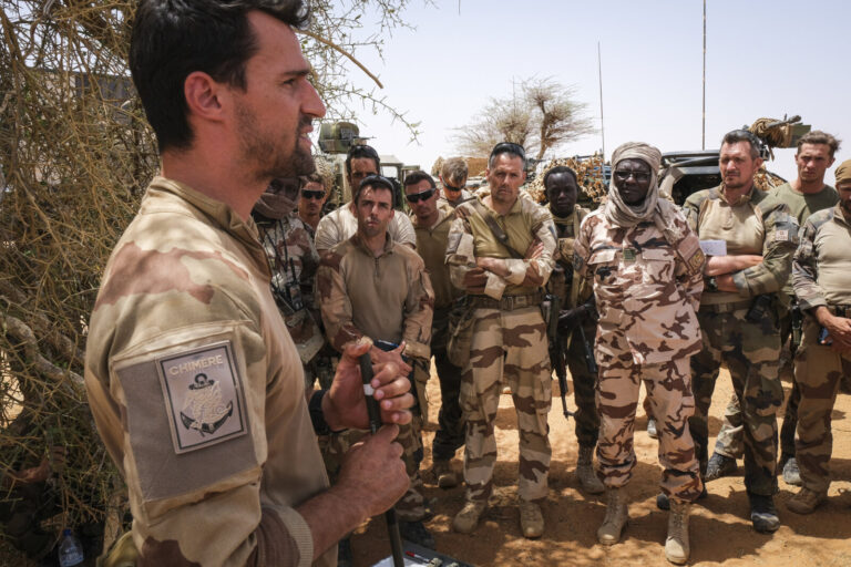 Burkina Faso, Tin-Akoff, 2021-04-12. Deployed in the three-borders area against armed terrorist groups, the men of the C