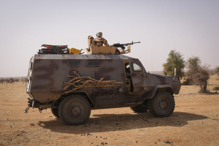 Burkina Faso, Tin-Akoff, 2021-04-12. Deployed in the three-borders area against armed terrorist groups, the men of the C
