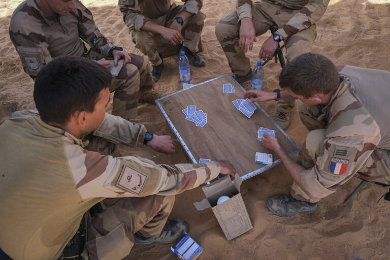 Burkina Faso, Tin-Akoff, 2021-04-06. Deployed in the three-borders area against armed terrorist groups, the men of the C