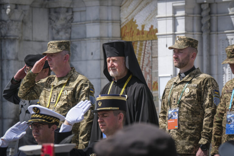 France, Lourdes, 2024-05-24. The 64th International Military Pilgrimage brings soldiers from some forty countries to Lou