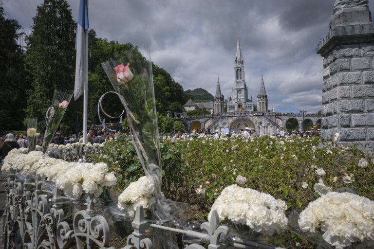 France, Lourdes, 2024-05-24. The 64th International Military Pilgrimage brings soldiers from some forty countries to Lou