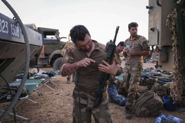Burkina Faso, Tin-Akoff, 2021-04-06. Deployed in the three-borders area against armed terrorist groups, the men of the C
