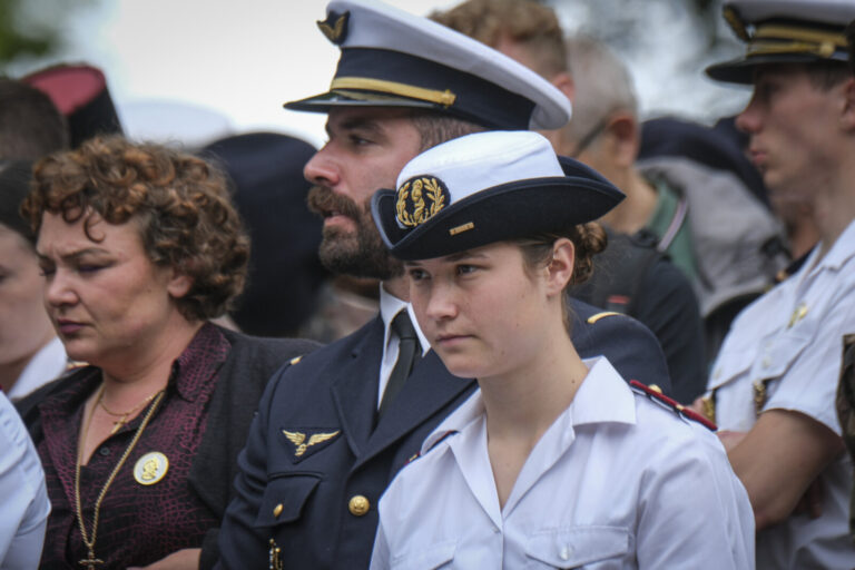 France, Lourdes, 2024-05-24. The 64th International Military Pilgrimage brings soldiers from some forty countries to Lou