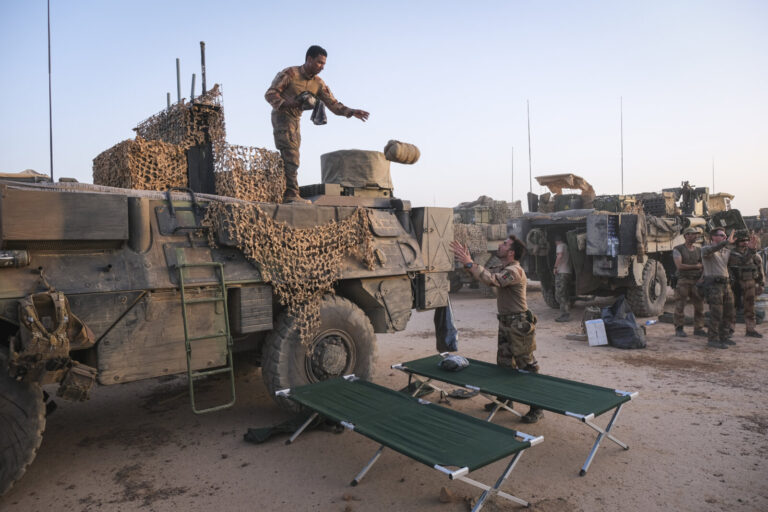 Burkina Faso, Tin-Akoff, 2021-04-10. Deployed in the three-borders area against armed terrorist groups, the men of the C