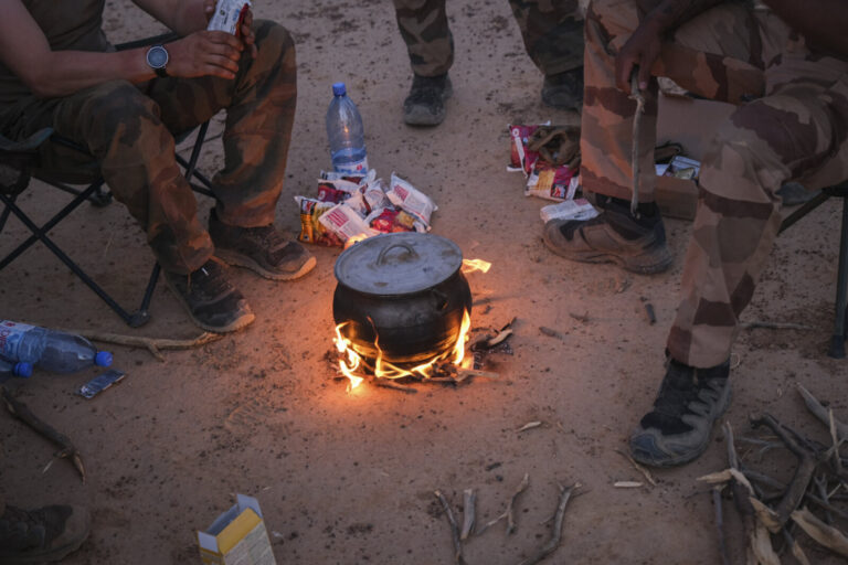 Burkina Faso, Tin-Akoff, 2021-04-10. Deployed in the three-borders area against armed terrorist groups, the men of the C