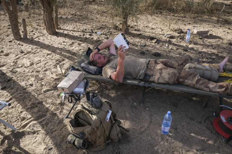 Burkina Faso, Tin-Akoff, 2021-04-11. Deployed in the three-borders area against armed terrorist groups, the men of the C
