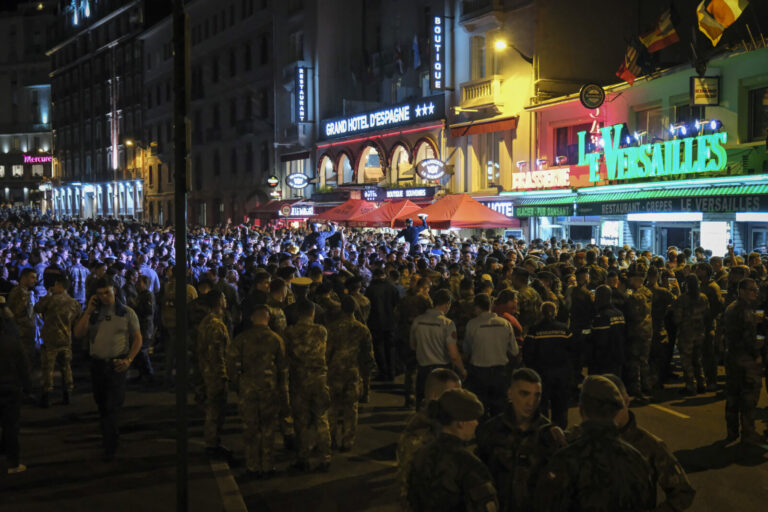 France, Lourdes, 2024-05-24. The 64th International Military Pilgrimage brings soldiers from some forty countries to Lou