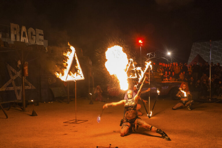 France, Clisson, 2015-06-20. The Hellfest at Clisson in western France, where more than a hundred thousand metal fans ga