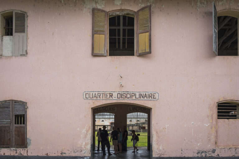 France, Cayenne, 2018-03-18. A week across French Guiana, from the market of Cayenne to the ruins of the penal colony, t