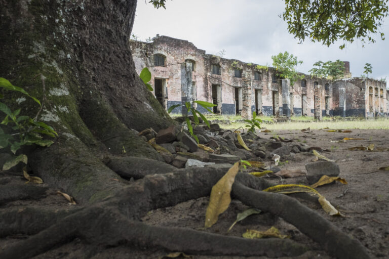 France, Cayenne, 2018-03-18. A week across French Guiana, from the market of Cayenne to the ruins of the penal colony, t