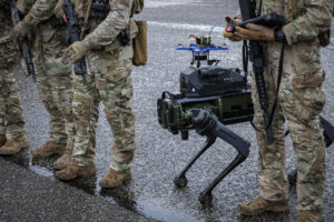 France, Bordeaux, 2025-04-03. SOFINS 2025, the special operations forces innovation seminar, was held at the Souge milit