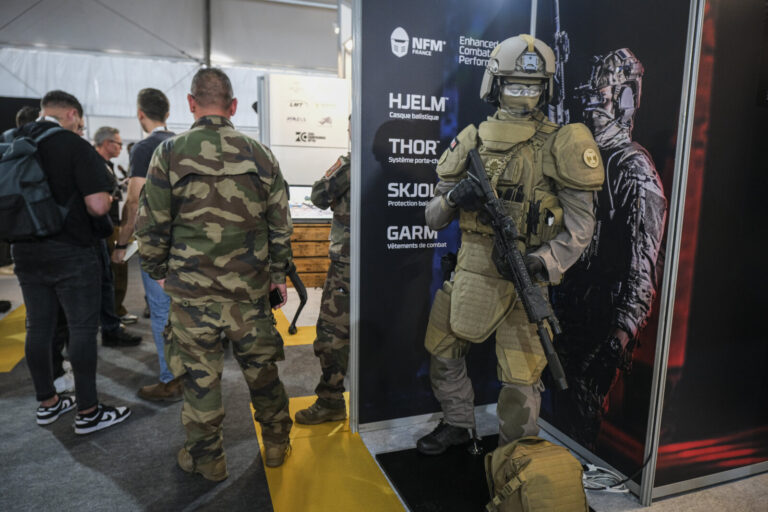 France, Bordeaux, 2025-04-01. SOFINS 2025, the special operations forces innovation seminar, was held at the Souge milit
