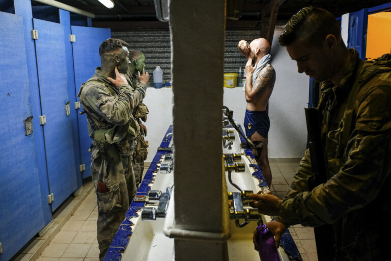 France, Maripasoula, 2018-12-08. Operation Harpie, the French army and gendarmerie fight against illegal gold mining in 
