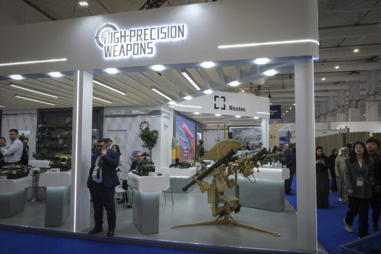 Saudi Arabia, Riyadh, 2024-02-04. The World Defense Show in Riyadh brings the arms industry of every continent together 